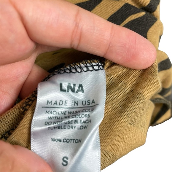 LNA Muscle Tank Dress Tiger Print - Picture 4 of 6